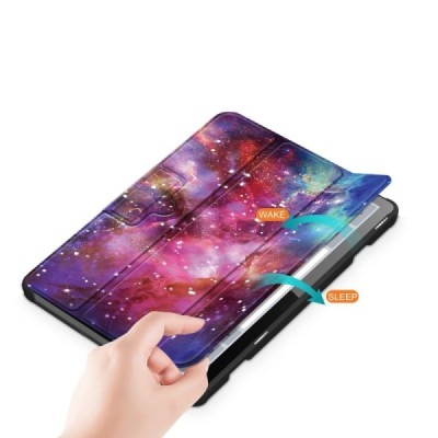 Lenovo Tab M10 10.1" Gen 3 (TB-328XU, TB-328FU) цветной кожаный „Cosmo“ чехол-книжка (складной) | Vacins.lv