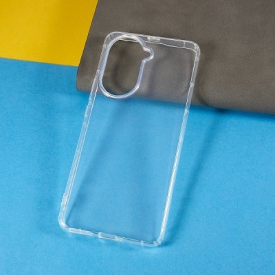 Твердый силиконовый чехол (TPU) для Huawei Nova 10 Pro - прозрачный | Vacins.lv