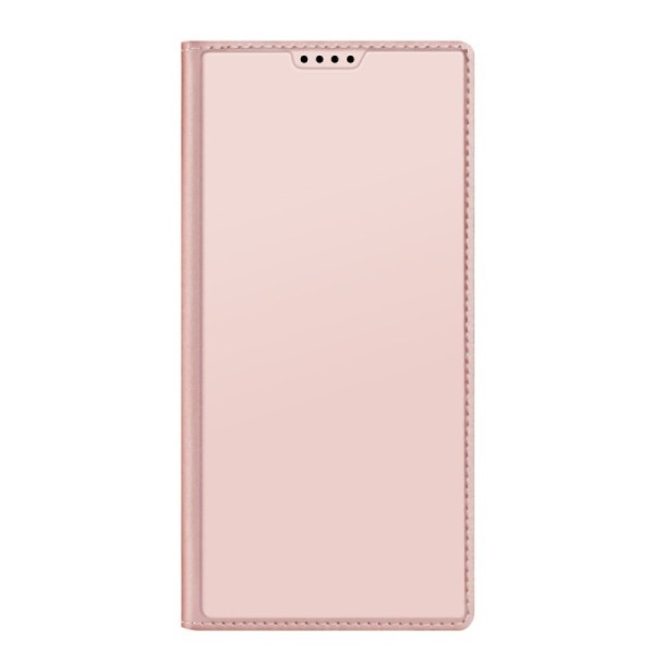 „Dux Ducis“ Skin atvērams maciņš - rozs (Galaxy S23 Ultra)