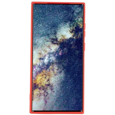 Samsung Galaxy S23 Ultra (SM-S918) TPU твердый силиконовый чехол - красный | Vacins.lv
