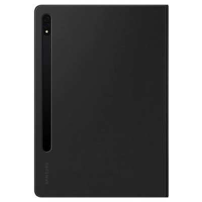 Origināls Samsung Galaxy Tab S7 / S8 (T875, T870, X700, X706) Book Cover EF-ZX700 ādas atvēramais melns maciņš | Vacins.lv
