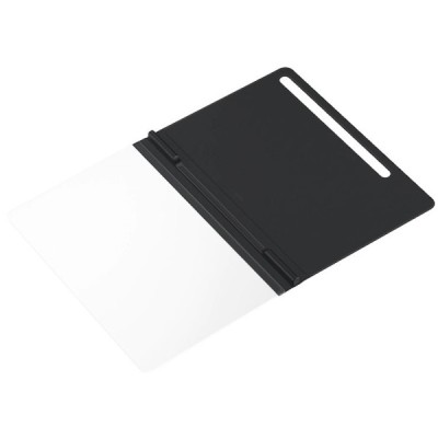 Origināls Samsung Galaxy Tab S7 / S8 (T875, T870, X700, X706) Book Cover EF-ZX700 ādas atvēramais melns maciņš | Vacins.lv