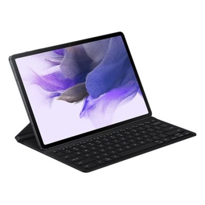 Samsung Galaxy Tab A 8.0 (T290, T295) чехол-книжка из черной кожи с беспроводной клавиатурой Bluetooth | Vacins.lv
