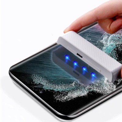 Samsung Galaxy S23 Ultra (SM-S918) „Mocolo“ UV Light Irradiation Tempered Glass dzidrs ekrāna aizsargstikls | Vacins.lv