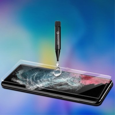 Samsung Galaxy S23 Ultra (SM-S918) „Mocolo“ UV Light Irradiation Tempered Glass dzidrs ekrāna aizsargstikls | Vacins.lv