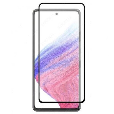 Samsung Galaxy A53 5G (SM-A536B) „Guardian“ Tempered Glass melns ekrāna aizsargstikls | Vacins.lv