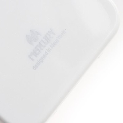Apple iPhone 4S Mercury balts cieta silikona (TPU) futrālis / Vacins.lv