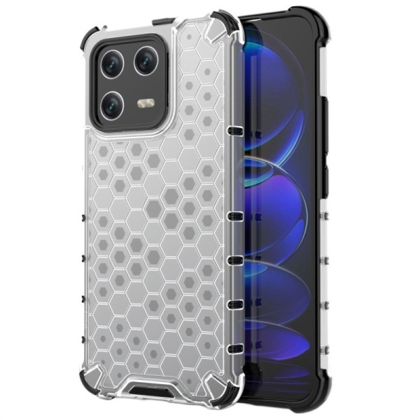 Противоударный чехол „Honeycomb“ - прозрачный (Xiaomi 13)