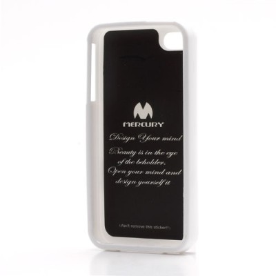 Apple iPhone 4S Mercury balts cieta silikona (TPU) futrālis / Vacins.lv