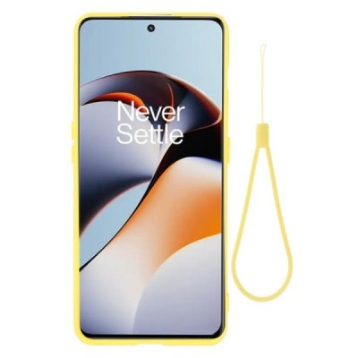 OnePlus 11 Shell (TPU) твердый силиконовый чехол - жёлтый | Vacins.lv