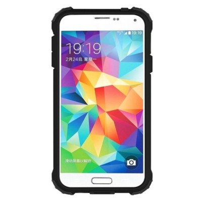 Samsung Galaxy S5 (S5 Neo) усиленная защита – черный, чехол | Vacins.lv