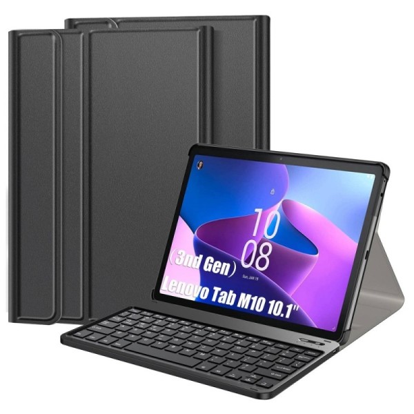 Чехол-книжка с клавиатурой - чёрный (Tab M10 10.1" Gen 3)