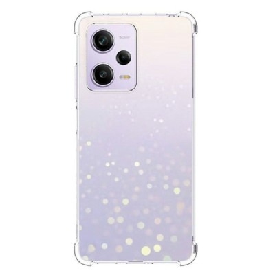 Xiaomi Redmi Note 12 Pro (Poco X5 Pro) pastiprinātas aizsardzības cieta silikona (TPU) dzidrs vāciņš | Vacins.lv