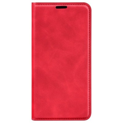 Huawei Mate 50 Pro „Split“ красный кожаный чехол-книжка | Vacins.lv