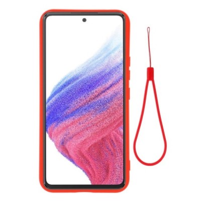 Samsung Galaxy A54 (SM-A546B) Shell (TPU) твердый силиконовый чехол - красный | Vacins.lv