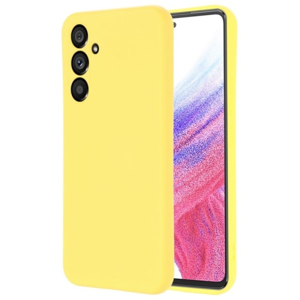 Твердый силиконовый чехол (TPU) „Shell“ - жёлтый (Galaxy A54)
