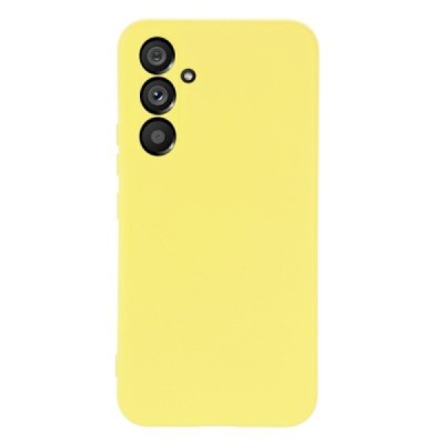 Samsung Galaxy A54 (SM-A546B) Shell (TPU) твердый силиконовый чехол - жёлтый | Vacins.lv