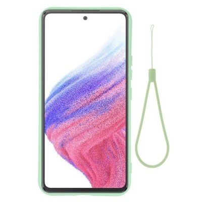 Samsung Galaxy A54 (SM-A546B) Shell (TPU) твердый силиконовый чехол - зелёный | Vacins.lv