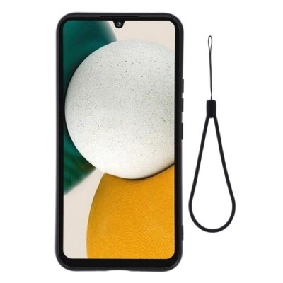 Samsung Galaxy A34 5G (SM-A346E) Shell (TPU) твердый силиконовый чехол - чёрный | Vacins.lv