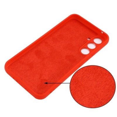 Samsung Galaxy A34 5G (SM-A346E) Shell cieta silikona (TPU) apvalks - sarkans | vacins.lv