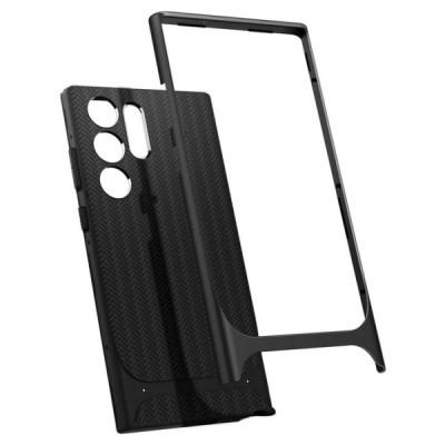 „Spigen“ Neo Hybrid повышенная безопасность Samsung Galaxy S23 Ultra (SM-S918) черный чехол | Vacins.lv