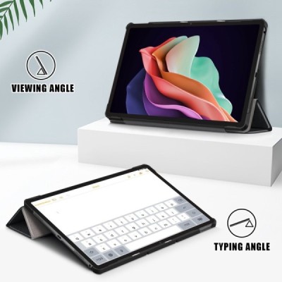 Lenovo Tab P11 11.5" Gen 2 atvēramais melns maciņš | Vacins.lv