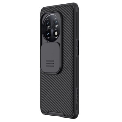 OnePlus 11 „Nillkin“ CamShield Pro melns apvalks | vacins.lv
