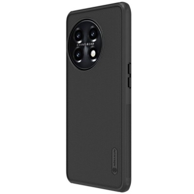 Nillkin Frosted Shield OnePlus 11 чёрный чехол | Vacins.lv