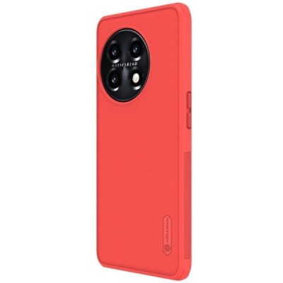 Nillkin Frosted Shield OnePlus 11 красный чехол | Vacins.lv