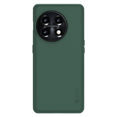 Nillkin Frosted Shield OnePlus 11 zaļš plastmasas futrālis | Vacins.lv
