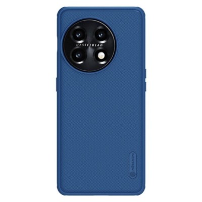 Nillkin Frosted Shield OnePlus 11 zils plastmasas futrālis | Vacins.lv