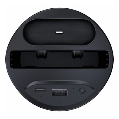 „Fast“ Wireless Charging 4 in 1 автомобильное зарядное устройство/держатель для телефона черного цвета (15W) | Vacins.lv