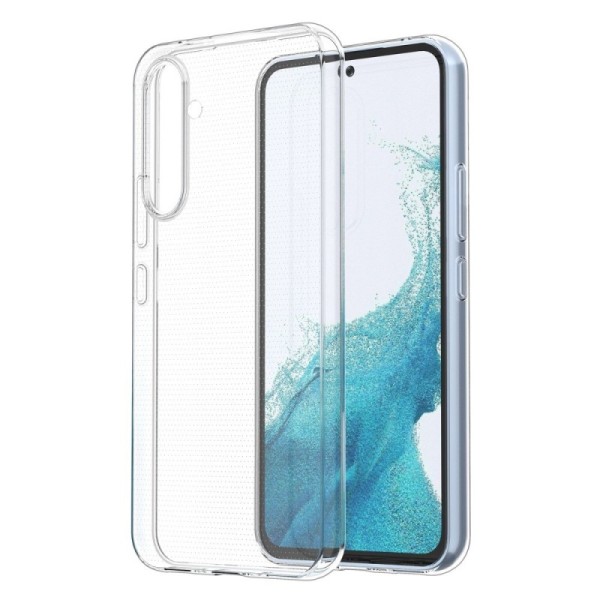 Твердый силиконовый чехол (TPU) - прозрачный (Galaxy A54)