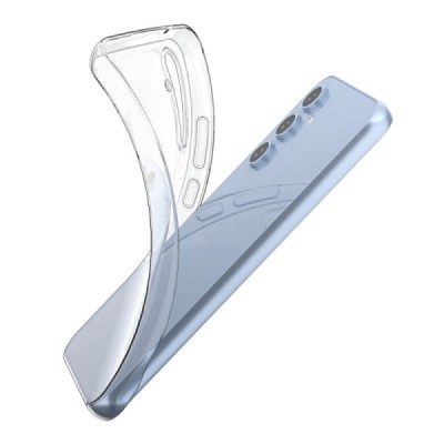 Твердый силиконовый чехол (TPU) для Samsung Galaxy A54 (SM-A546B) - прозрачный | Vacins.lv
