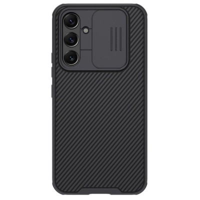 Samsung Galaxy A54 (SM-A546B) „Nillkin“ CamShield melns apvalks | vacins.lv