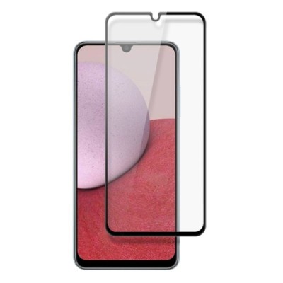 Samsung Galaxy A14 5G (SM-A146B, SM-A145F) „Mocolo“ 9H 2.5D Tempered Glass усиленная защита, черное защитное стекло с полным пок