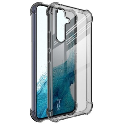 Samsung Galaxy A54 (SM-A546B) Imak pastiprinātas aizsardzības cieta silikona (TPU) dzidrs pelēks vāciņš | Vacins.lv