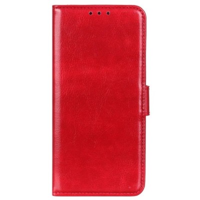 Huawei Honor Magic 5 Lite (Honor X9a) atvēramais ādas sarkans maciņš (maks) | Vacins.lv