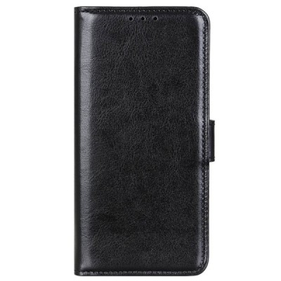 Samsung Galaxy A34 5G (SM-A346E) atvēramais ādas melns maciņš (maks) | Vacins.lv