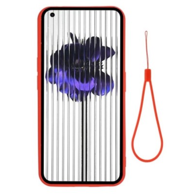 Nothing Phone 1 Shell (TPU) твердый силиконовый чехол - красный | Vacins.lv