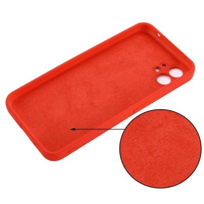 Nothing Phone 1 Shell (TPU) твердый силиконовый чехол - красный | Vacins.lv