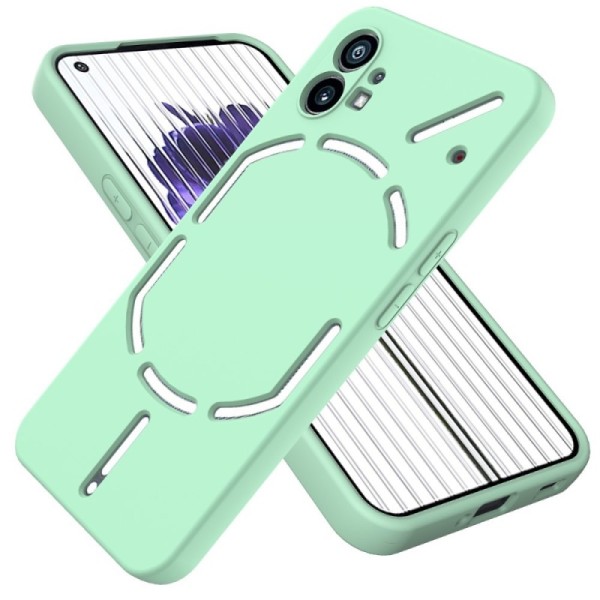 „Shell“ cieta silikona (TPU) apvalks - zaļš (Nothing Phone 1)