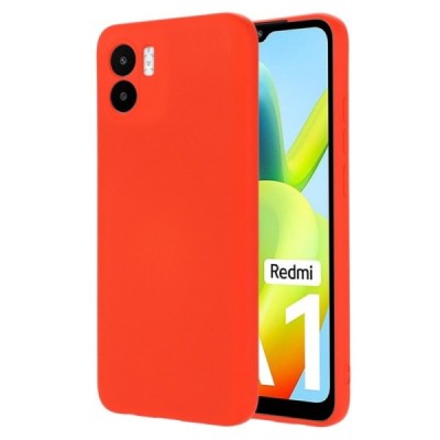 Xiaomi Redmi A2 (A1) Shell cieta silikona (TPU) apvalks - sarkans | vacins.lv