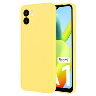 Xiaomi Redmi A2 (A1) Shell (TPU) твердый силиконовый чехол - жёлтый | Vacins.lv