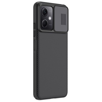 Xiaomi Redmi Note 12 (Poco X5 5G) „Nillkin“ CamShield melns apvalks | vacins.lv