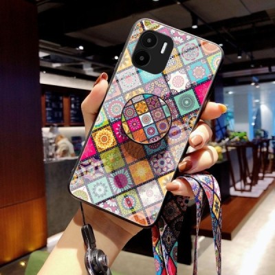 Xiaomi Redmi A2 (Redmi A1) „Pattern“ cieta silikona (TPU) krāsains apvalks | Vacins.lv