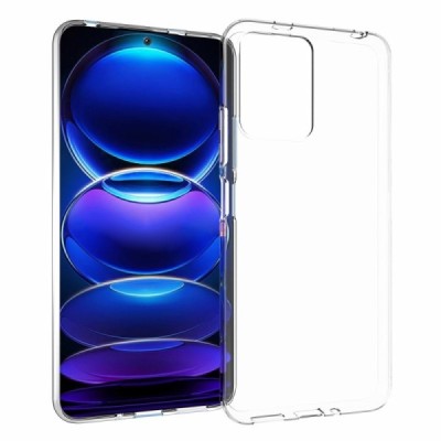 Твердый силиконовый чехол (TPU) для Xiaomi Redmi Note 12 (Poco X5 5G), прозрачный | Vacins.lv
