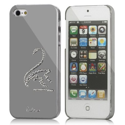 „Leshine“ sudraba Apple iPhone 5S apvalks - gulbis / vacins.lv