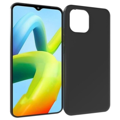 Твердый силиконовый чехол (TPU) для Xiaomi Redmi A2 (Redmi A1),чёрного цвета | Vacins.lv