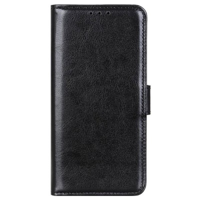 Xiaomi Redmi 12C (11A) atvēramais ādas melns maciņš (maks) | Vacins.lv